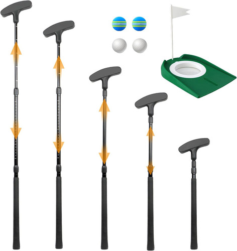 Adjustable golf putter - putter, two-way
