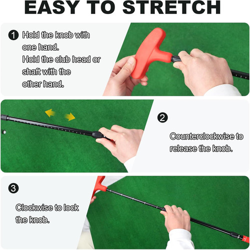 Adjustable golf putter - adjustable, putter,