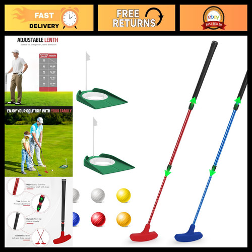 Adjustable golf putters set - adjustable,